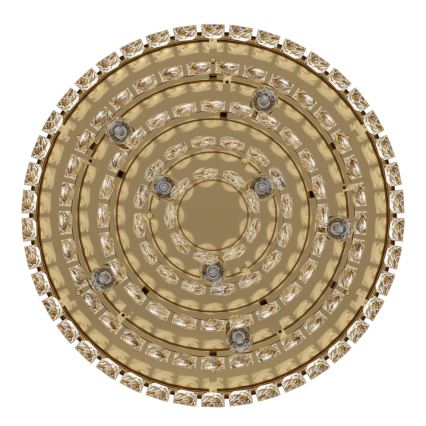 Eglo - Потолочный светильник VALPARAISO 8xE14/40W/230V золотой