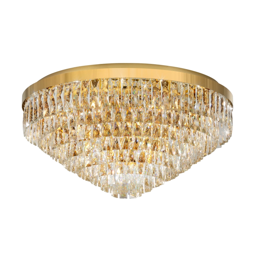 Eglo - Потолочный светильник VALPARAISO 16xE14/40W/230V золотой