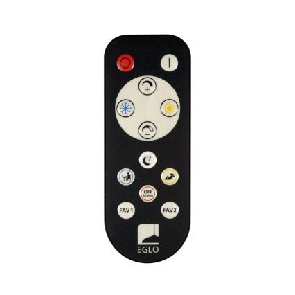 Eglo - Світлодіодний стельовий світильник з регульованою яскравістю 1xLED/43W/230V білий