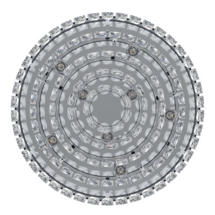 Eglo - Потолочный светильник VALPARAISO 8xE14/40W/230V