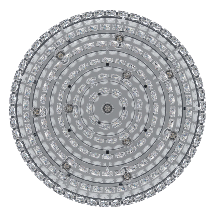 Eglo - Стельовий світильник 11xE14/40W/230V блискучий хром