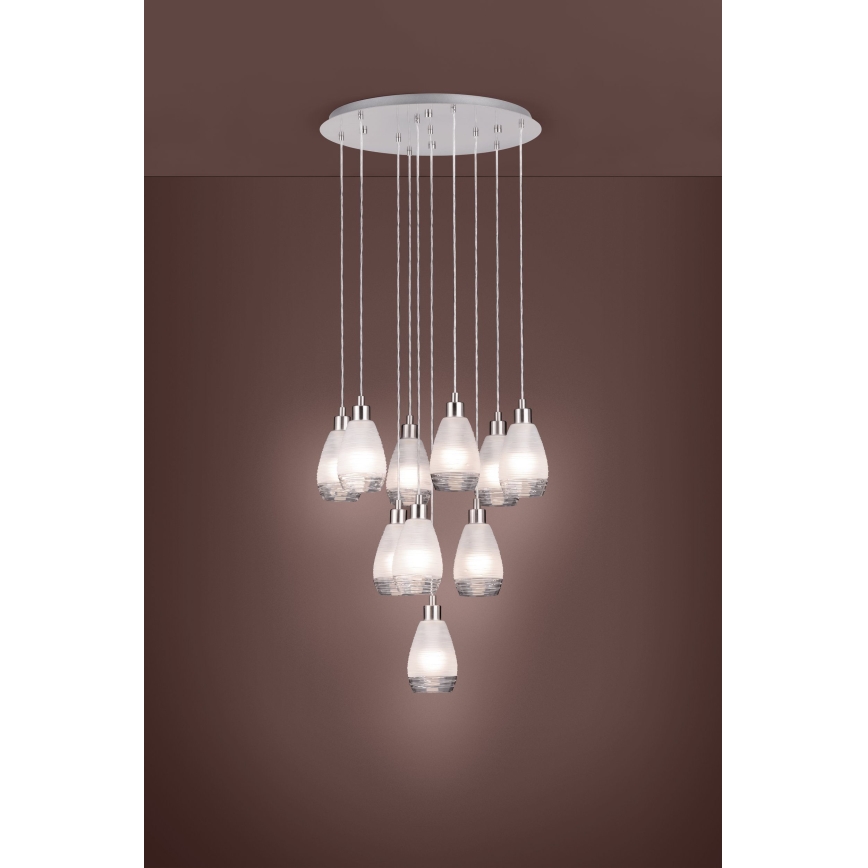 Eglo - Люстра на тросе 10xE27/60W/230V