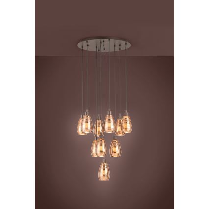 Eglo - Люстра на тросе 10xE27/60W/230V
