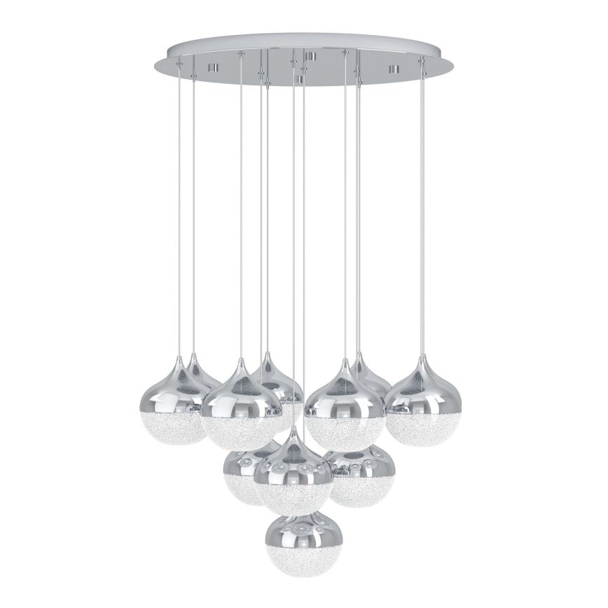 Eglo - Підвісна LED люстра з регулюванням яскравості 10xLED/3,1W/230V