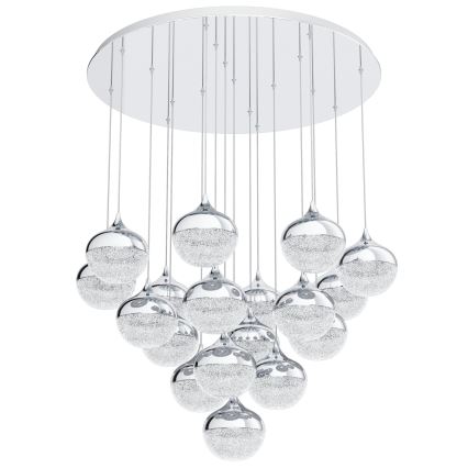 Eglo - Підвісна LED люстра з регулюванням яскравості 18xLED/3,1W/230V