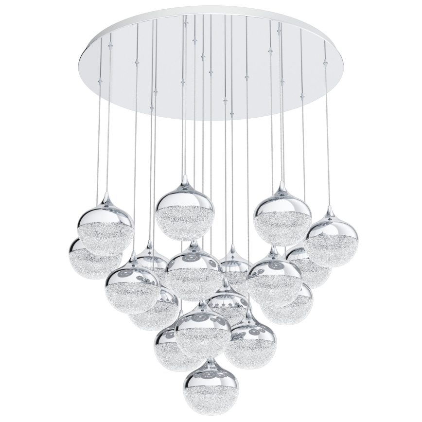 Eglo - Підвісна LED люстра з регулюванням яскравості 18xLED/3,1W/230V