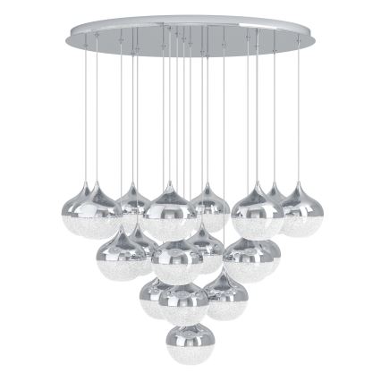 Eglo - Підвісна LED люстра з регулюванням яскравості 18xLED/3,1W/230V