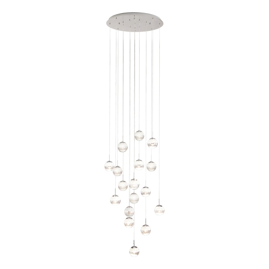 Eglo - Підвісна LED люстра з регулюванням яскравості 17xLED/5W/230V