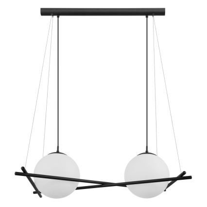 Eglo Stars of Light 39592 - Підвісна люстра на тросі SALVEZINAS 2xE27/25W/230V