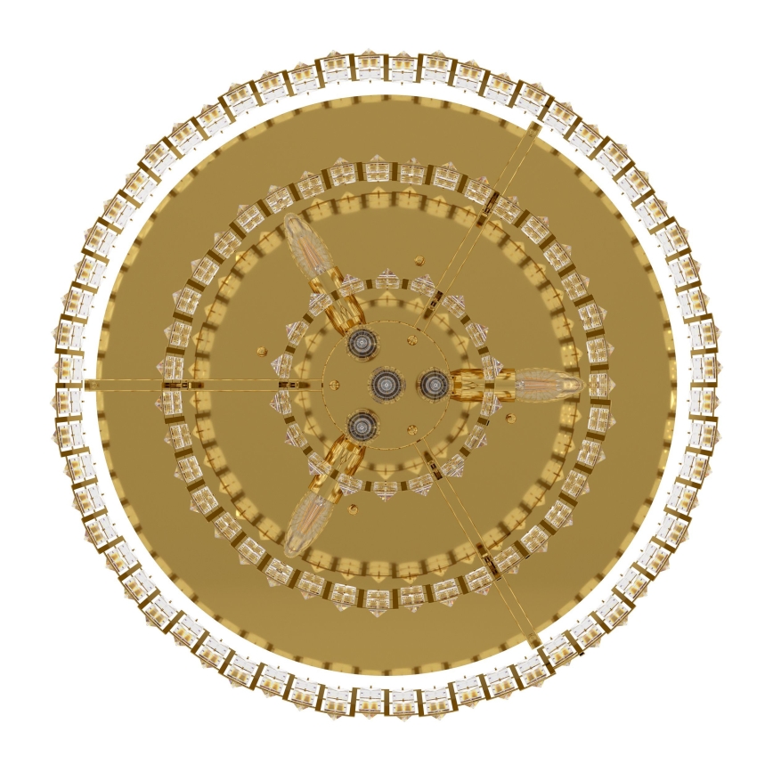 Eglo - Потолочный светильник CALMEILLES 10xE14/25W/230V ⌀ 63 см