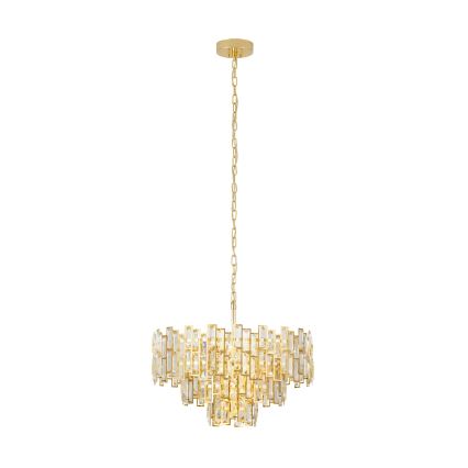 Eglo - Люстра на цепи CALMEILLES 10xE14/25W/230V ⌀ 63 см