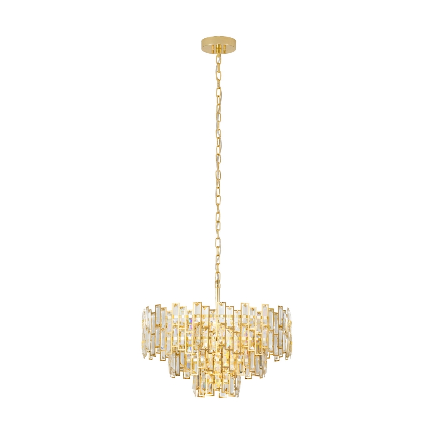 Eglo - Люстра на цепи CALMEILLES 10xE14/25W/230V ⌀ 63 см