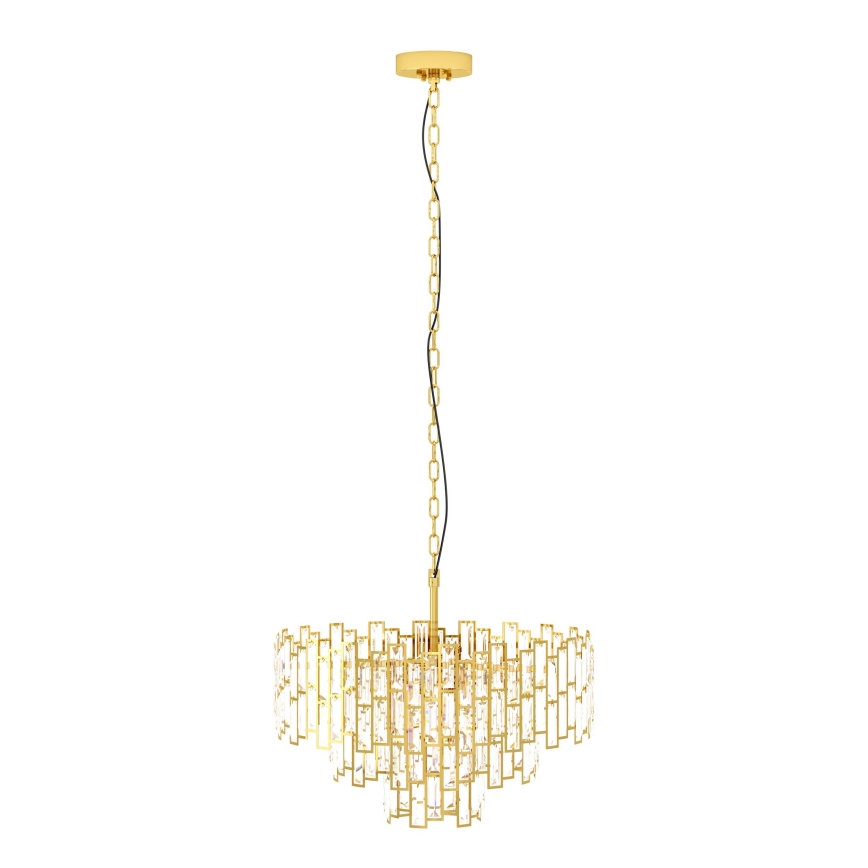 Eglo - Люстра на цепи CALMEILLES 10xE14/25W/230V ⌀ 63 см
