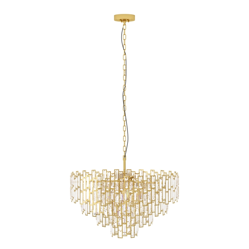 Eglo - Люстра на цепи CALMEILLES 10xE14/25W/230V ⌀ 78 см