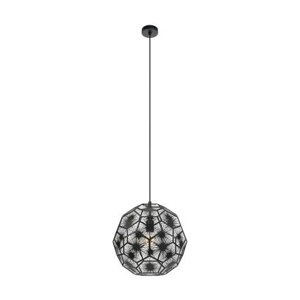 Eglo - Подвесная люстра 1xE27/60W/230V диаметр 41 см черный