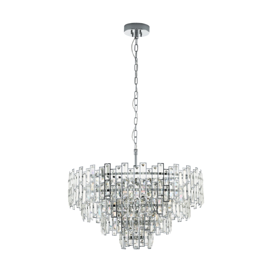 Eglo - Люстра на цепи CALMEILLES 10xE14/25W/230V ⌀ 78 см