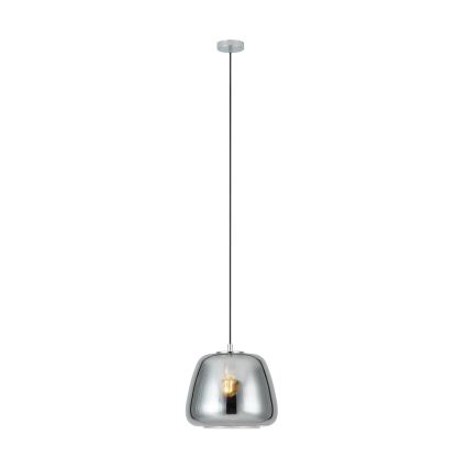 Eglo - Подвесная люстра 1xE27/40W/230V диаметр 35 см дымчатый
