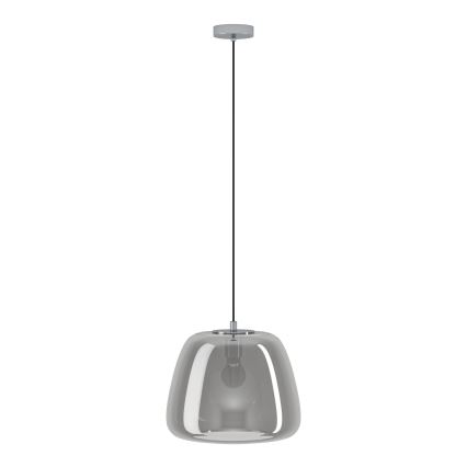Eglo - Подвесная люстра 1xE27/40W/230V диаметр 35 см дымчатый
