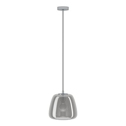 Eglo - Подвесная люстра 1xE27/40W/230V диаметр 26 см дымчатый
