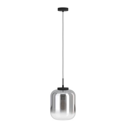 Eglo - Підвісна люстра 1xE27/40W/230V діаметр 25 см димчастий