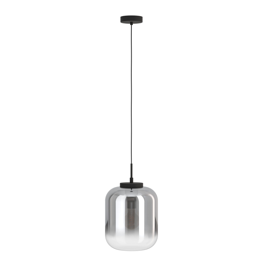 Eglo - Підвісна люстра 1xE27/40W/230V діаметр 25 см димчастий