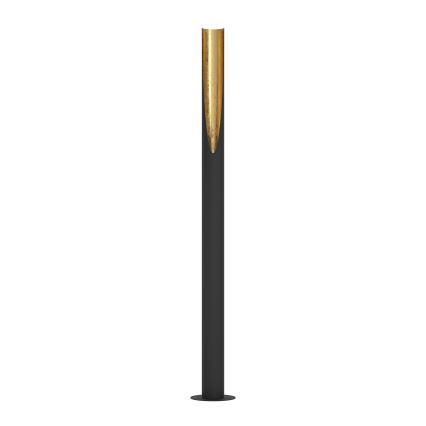 Eglo - Світлодіодний торшер 1xGU10/4,7W/230V чорний/золотий