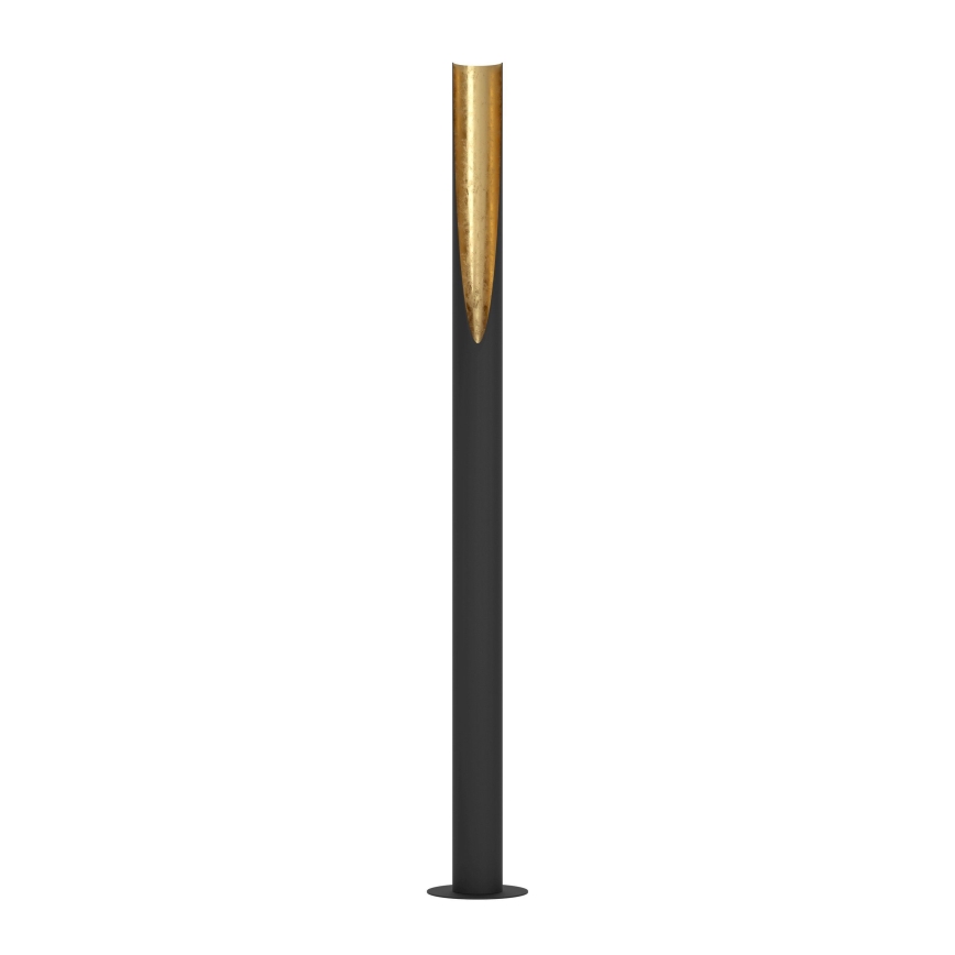 Eglo - Світлодіодний торшер 1xGU10/4,7W/230V чорний/золотий