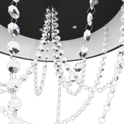 Eglo - Светодиодный потолочный светильник с регулированием яркости LED/34W/230V + 6xLED/5,4W + дистанционное управление