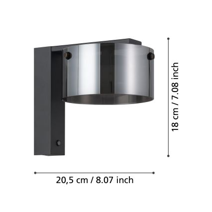 Eglo - LED настінний світильник із регулюванням яскравості LED/7,2W/230V