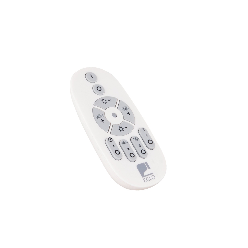 Eglo - Светодиодная подвесная люстра с регулированием яркости LED/57,5W/230V 3000K черный + дистанционное управление