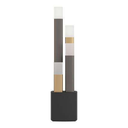 Eglo - Светодиодная настольная лампа с регулированием яркости 4xLED/3,7W/230V 3000K антрацит/золотистый