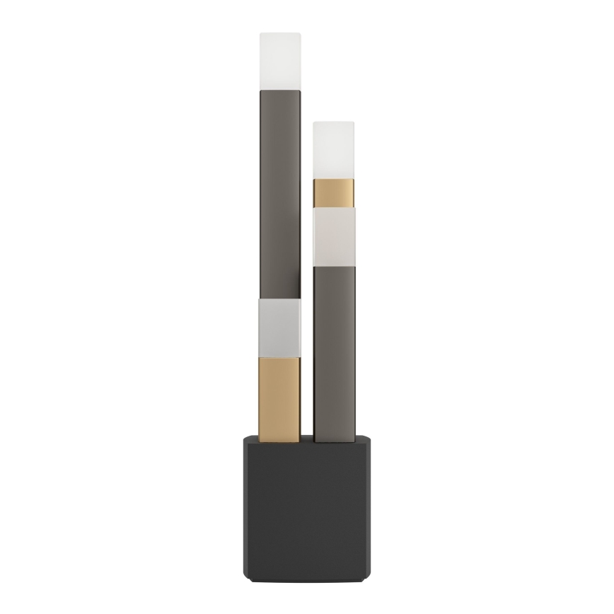 Eglo - Светодиодная настольная лампа с регулированием яркости 4xLED/3,7W/230V 3000K антрацит/золотистый