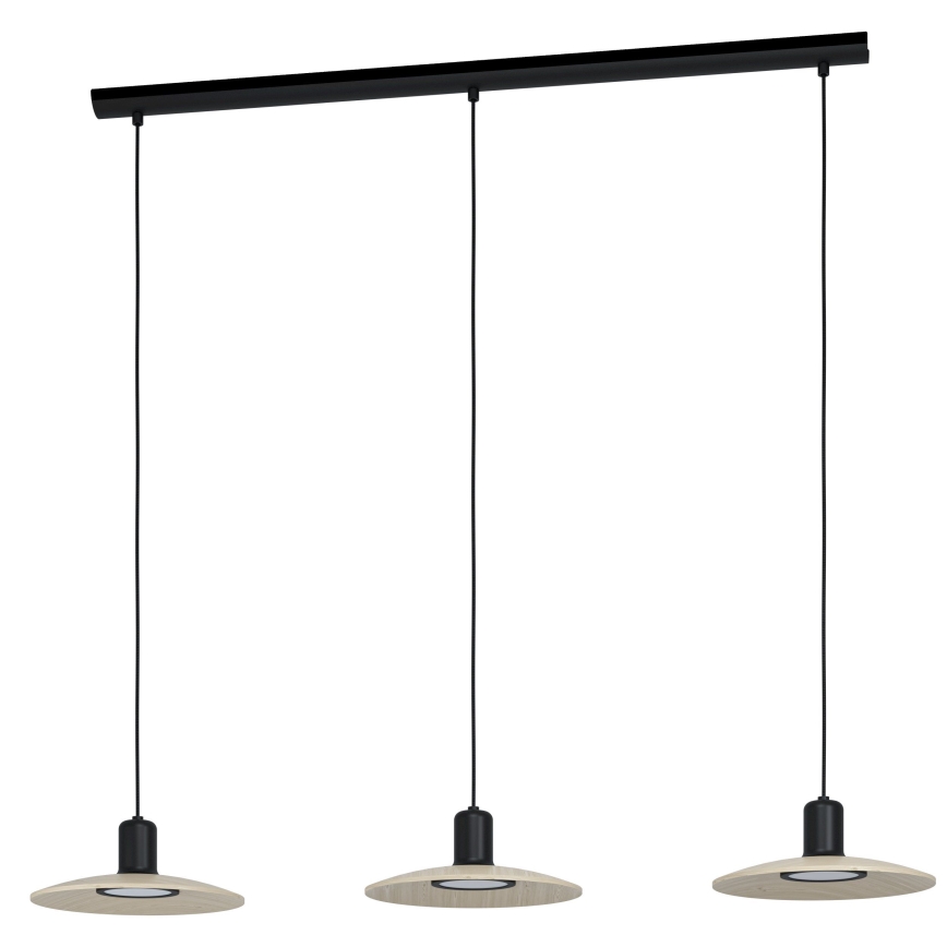 Eglo - Світлодіодна підвісна люстра 3xGU10/4,6W/230V 3000K