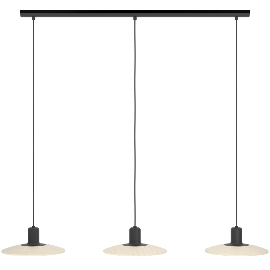 Eglo - Світлодіодна підвісна люстра 3xGU10/4,6W/230V 3000K
