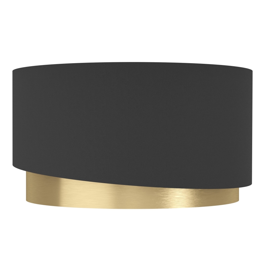 Eglo - Стельовий світильник 1xE27/40W/230V чорний/золотий