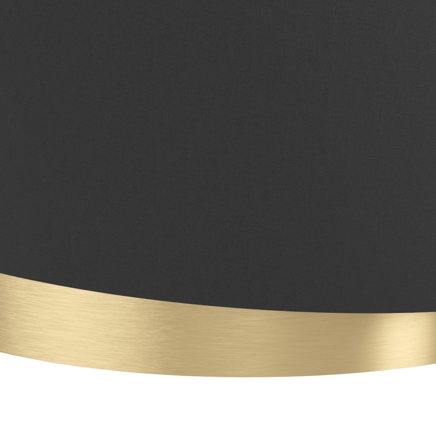 Eglo 39926 - Подвесная люстра MANDERLINE 1xE27/40W/230V черный/золотистый