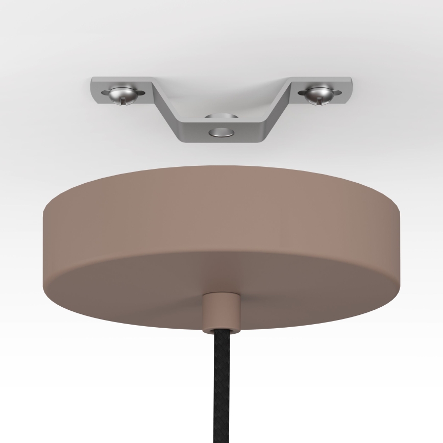 Eglo - Підвісна люстра 1xE27/40W/230V коричневий