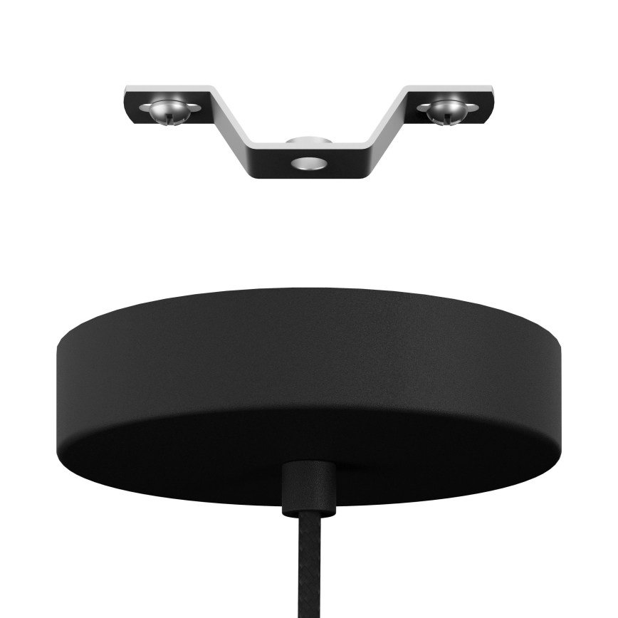 Eglo - Підвісна люстра 3xE27/40W/230V чорний/золотий