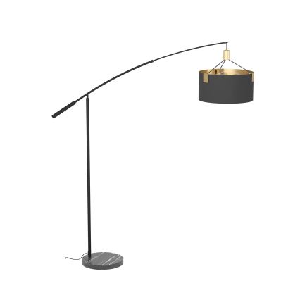 Eglo - Торшер 3xE27/40W/230V черный/золотистый