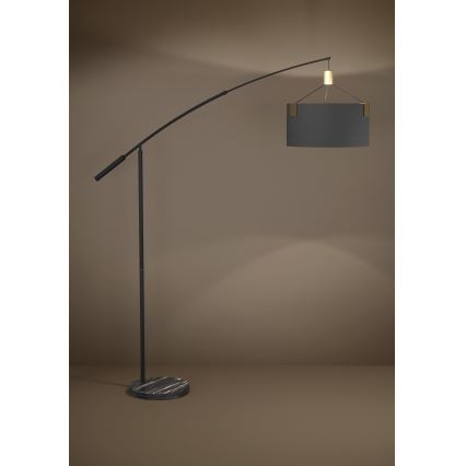 Eglo - Торшер 3xE27/40W/230V черный/золотистый