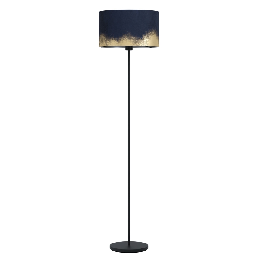 Eglo - Торшер 1xE27/40W/230V синий/золотистый