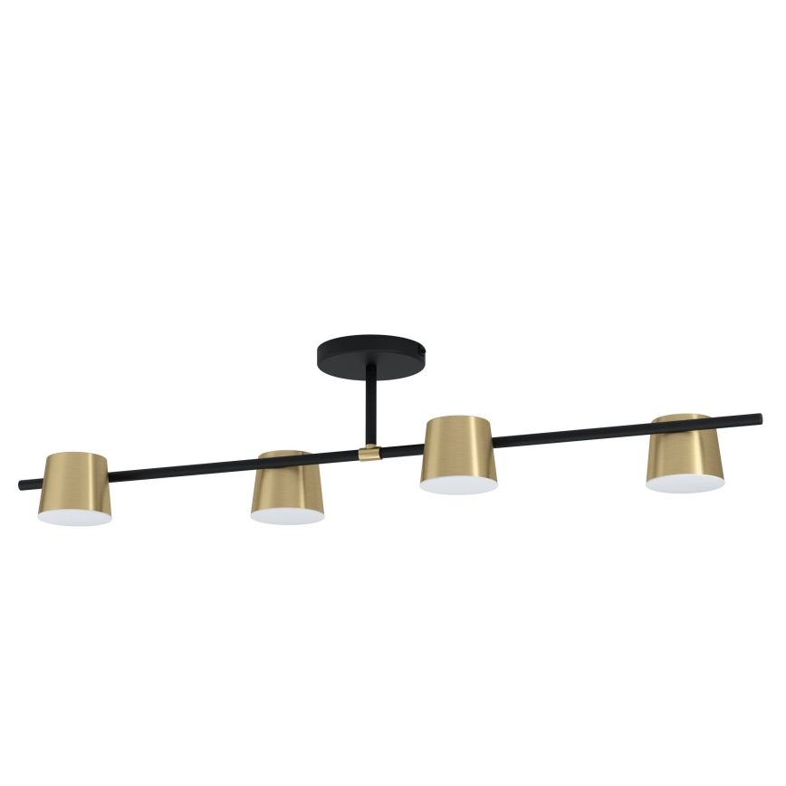 Eglo - Пристельова LED люстра 4xGU10/4,6W/230V 3000K золотий