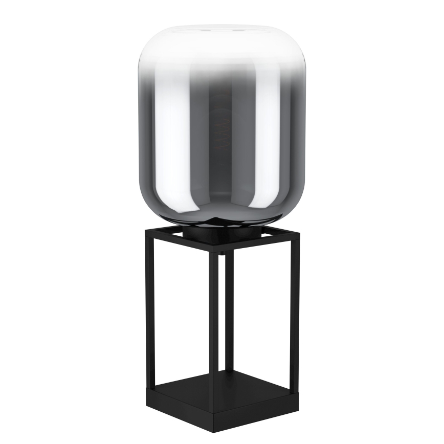 Eglo - Настольная лампа 1xE27/40W/230V дымчатый
