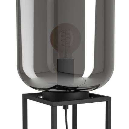 Eglo - Настольная лампа 1xE27/40W/230V дымчатый