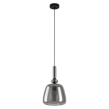 Eglo - Подвесная люстра 1xE27/40W/230V дымчатый