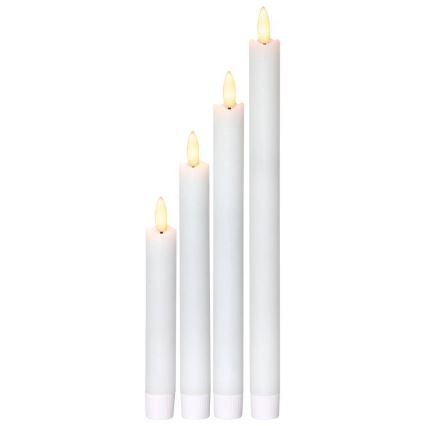 Eglo 410026 - НАБОР 4x Светодиодная свеча FLAMME LED/1xAAA белый