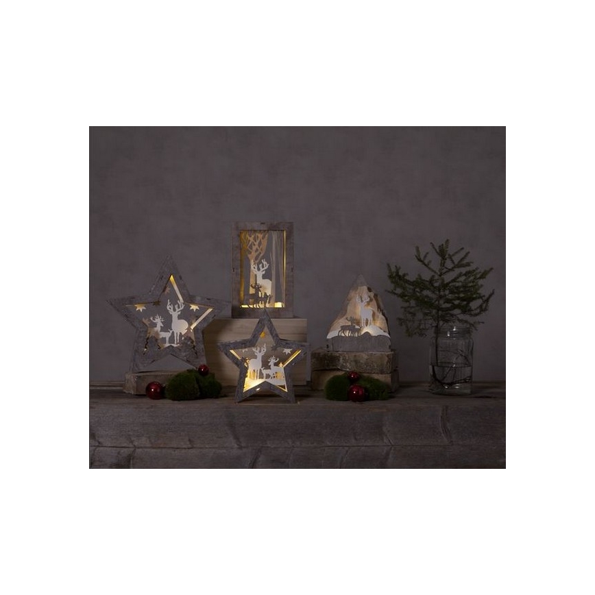 Eglo - Різдвяна LED декорація 10xLED/0,03W/2xAAA