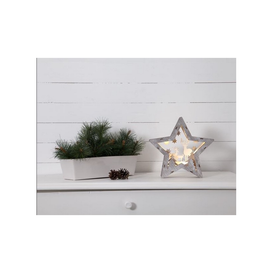 Eglo - Різдвяна LED декорація 10xLED/0,03W/2xAAA