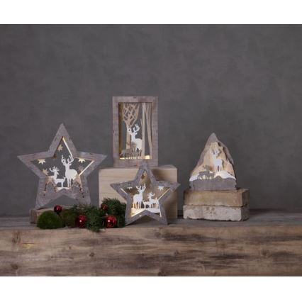 Eglo - Різдвяна LED декорація 10xLED/0,03W/2xAAA