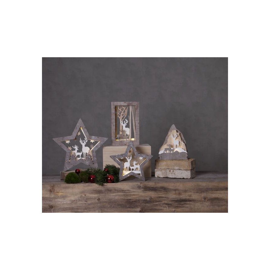 Eglo - Різдвяна LED декорація 10xLED/0,03W/2xAAA